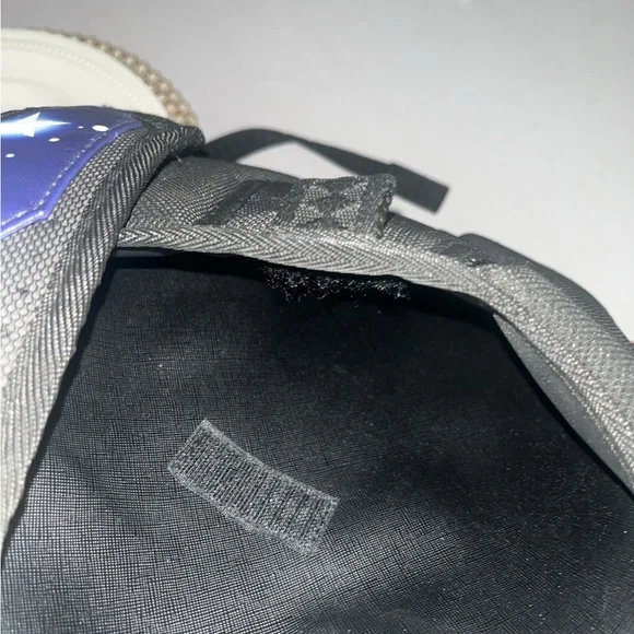 Sprayground Black and Blue Cosmic Backpack - Picture 4 of 4